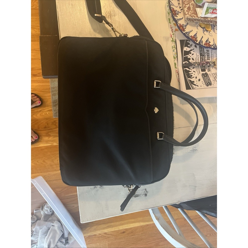Kate Spade New York Black Nylon Laptop / Work Bag